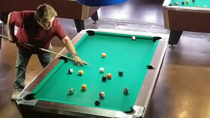 APA 8 ball regionals finals match Cedric Weaver sk...