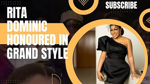 "Inside #Rita Dominic's magical birthday - #omotola jolade, #Kate henshaw and others Show Up Big!" 