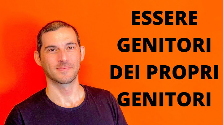 Essere genitori dei propri genitori