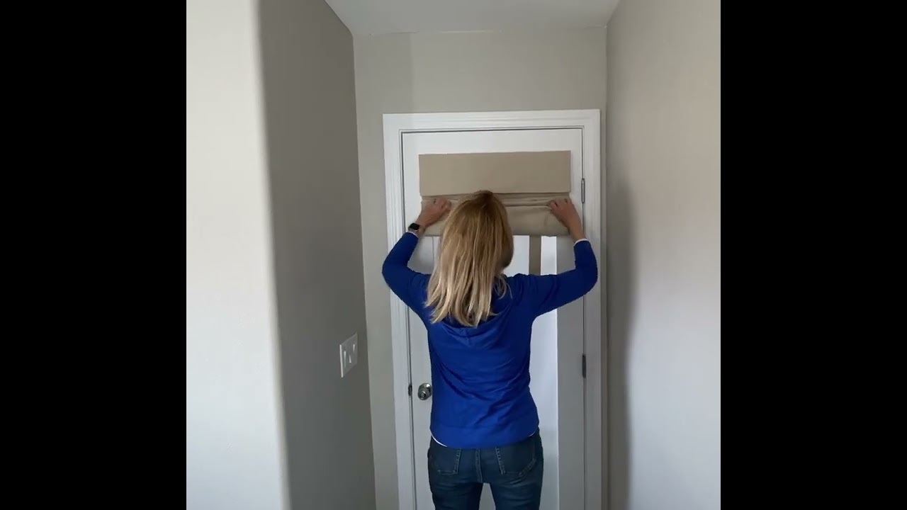 How to Fold Dani Designs Co French Door Curtain (no horizontal strap)