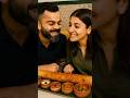 Virat Kohli and Anushka Sharma enjoying South Indian flavour Dosa😍|#viratkohli #viralshorts #shorts