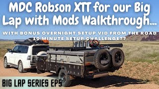 TOP OFF ROAD CAMPER TRAILER? Is it any good for a Big Lap? Our MDC Robson XTT with mods walkthrough