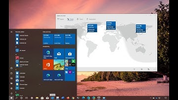 How to Add a Clock to Start Menu Using Alarms & Clock App on Windows 10 [Tips & Tricks]