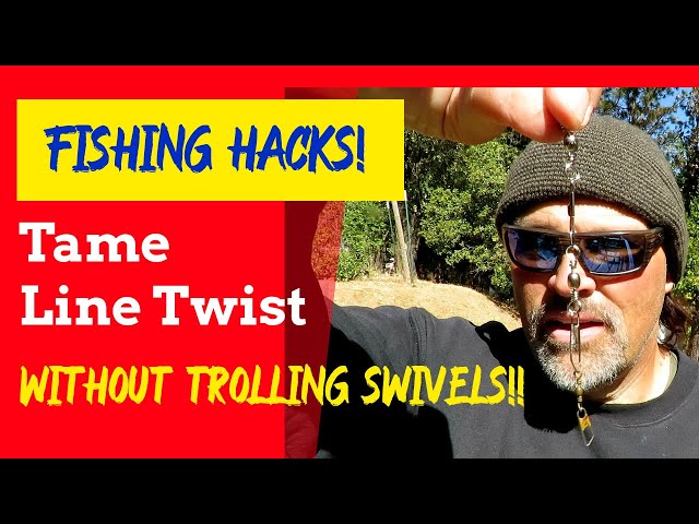 Add a Swivel to Troll for Trout 