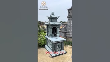 Mộ Đá 2 mái 67x107cm đá xanh rêu đẹp #dadaiviet #langmoda #moda #modaninhbinh