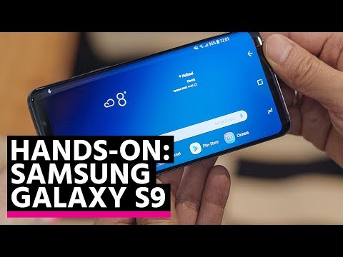 Hands-on: Samsung Galaxy S9 with a F1.5 lens!