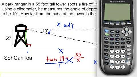 applied trigonometry: word problems