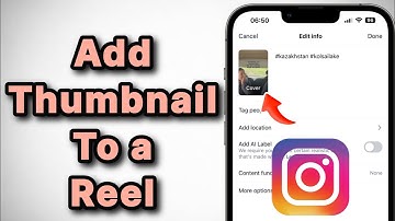 How to Add Thumbnail to an Instagram Reel