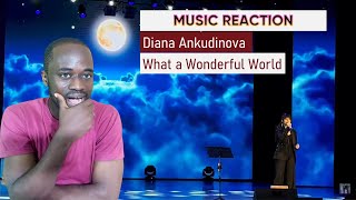 FIRST TIME HEARING Diana Ankudinova - What a Wonderful World | FIRST TIME REACTION #ДианаАнкудинова