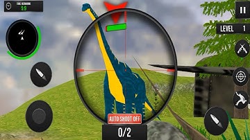 Wild Dinosaur Hunting Attack_Android ios Gameplay - Dinosaur Planet Gaming Part 3