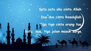 Download Lagu LAGU SATU SATU AKU CINTA ALLAH MP3