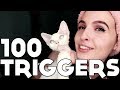 ASMR 100 TRIGGERS IN 4 MINUTES /100 ТРИГГЕРОВ ЗА 4 МИНУТЫ АСМР