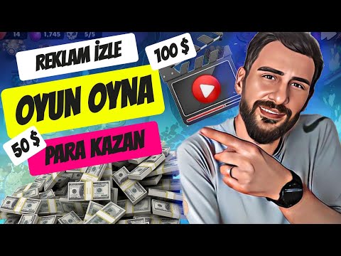 REKLAM İZLE PARA KAZAN | OYUN OYNA PARA KAZAN | İNTERNETTEN PARA KAZANMA