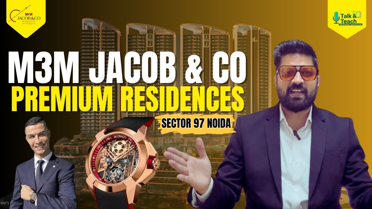 M3M Jacob & Co Sector 97 Noida | Luxury Apartment Tour & Investment Insight | ☎️9313-652-652