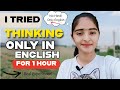 1 HOUR Only English Challenge 😱 Can you do this | Kashish choudhary english 