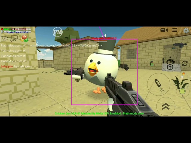 Chicken Gun Mod Menu V2.9.01 With 56 Features UNLOCKED ALL 100