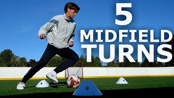 5 Turns Every Midfielder Should Master | Step By Step Tutorial For Footballers