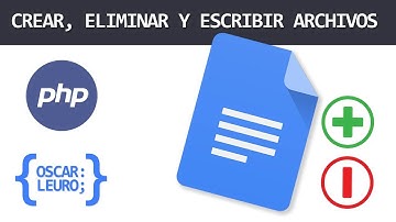 CREAR, ELIMINAR Y ESCRIBIR ARCHIVOS CON PHP - FOPEN, FWRITE Y UNLINK