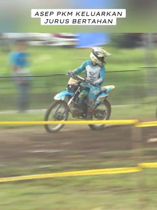Asep pkm keluarkan jurus bertahan🏁 Event Grand Final Kejurda Grasstrack IMI Jabar