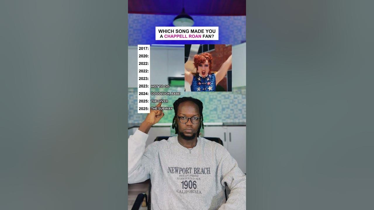 Which Song Made You A Chappell Roan Fan? The Subway, Goodluck Babe, Pink Pony Club #shorts Which Song Made You A Chappell Roan Fan? The Subway, Goodluck Babe, Pink Pony Club #shorts