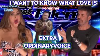 I WANT TO KNOW WHAT LOVE IS FOREIGNER AMERICA'S GOT TALENT GLOBAL AUDITION TRENDING PARODY