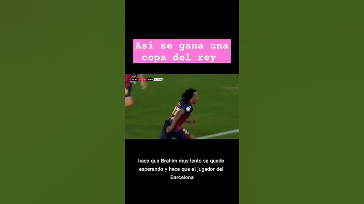 Final de la copa del rey. Empate a 2 y el Madrid con este fallo regala el gol al Barcelona