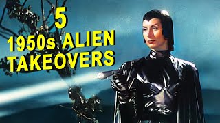 5 Uncanny 1950s ALIEN Invasion Movies That Are Taking Over the Earth!