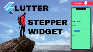 Stepper in Flutter. Stepper Widget with multiple steps in flutter. Widget of the week.