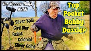Top Pocket Bobby Dazzler! INCREDIBLE Treasures Found Metal Detecting (Massive Coin Spill)