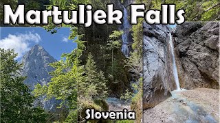 Martuljek Waterfalls and Za Akom Plateau - Gozd Martuljek - Slovenia - 4K