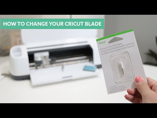 HOW-TO - Change Your Cricut Blade 
