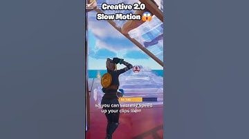 Creative 2.0 Slow Motion Map 🤩😱 #shorts