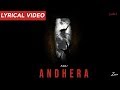 Andhera darkness   fadi  official lyrical  urdu rap