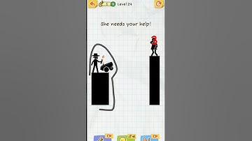 draw 2 save stickman puzzle game play #viral #games #shorts #29