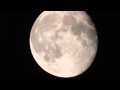 Panasonic HC-V110 Full HD zoom x72 test moon