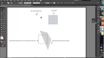 Selection and Direct Selection Tool Video