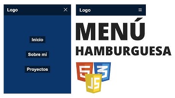 COMO HACER UN MENU HAMBURGUESA CON HTML CSS Y JS 2024