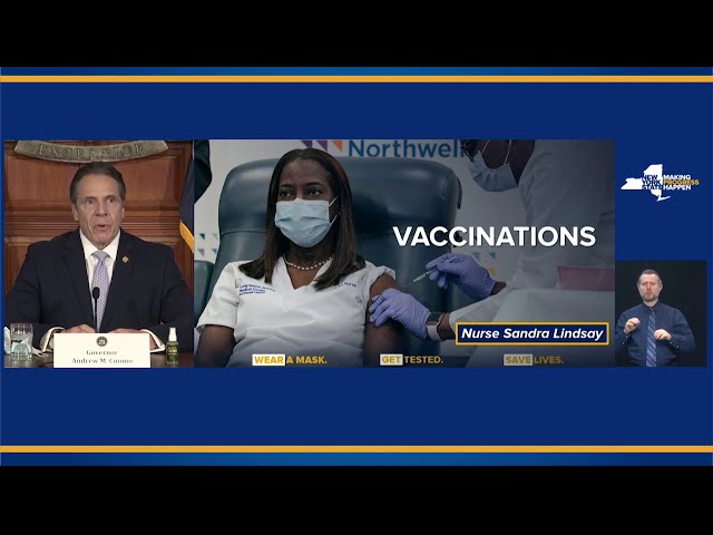 Governor Cuomo Announces New York Has Administered 38,000 Doses of COVID-19 Vaccine