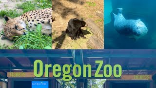 I hate zoos, but this was cute... OREGON ZOO VLOG!