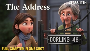 The Address Class 11 | Animated Video in hindi | The address in one shot