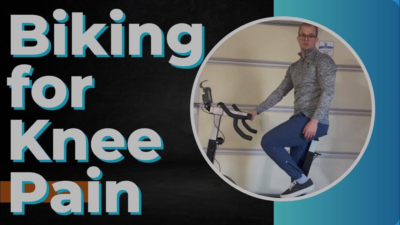is biking good for knee pain