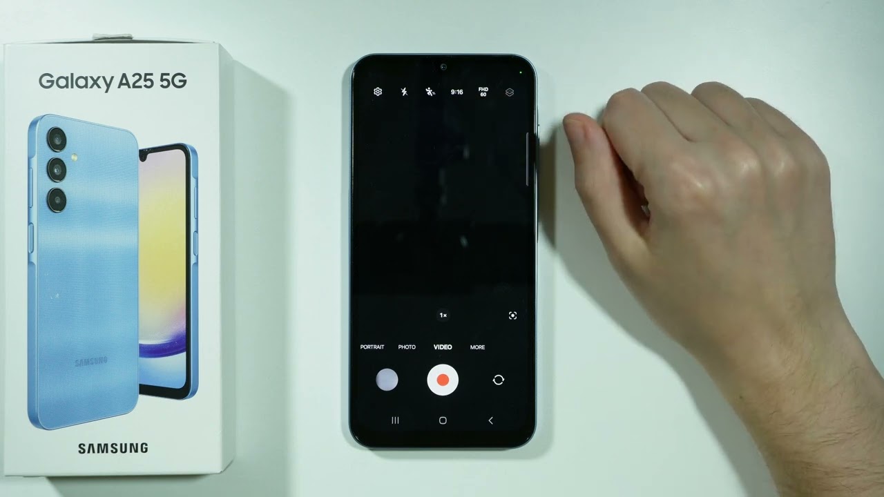 Samsung Galaxy A25 5G: How to Enable 4K Videos - Record