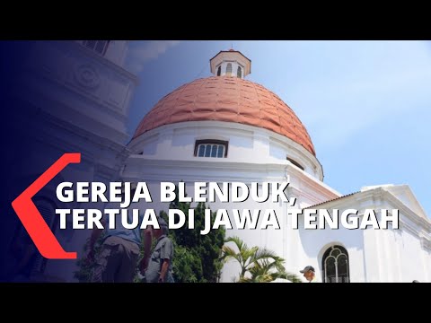 Mengintip Klasiknya Gereja Blenduk Tertua di Jawa Tengah