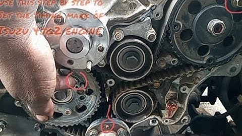 ISUZU 4JG2 TIMING MARK | paano mag set ng timing mark ng isuzu 4jg2 engine
