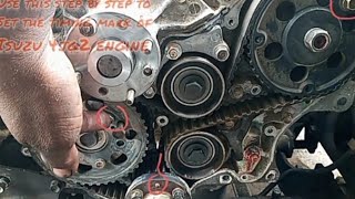 ISUZU 4JG2 TIMING MARK | paano mag set ng timing mark ng isuzu 4jg2 engine