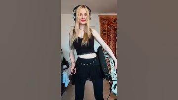 Distortion Gurdy🤘😁 Dragonforce - Through Fire & Flames 🎶 #hurdygurdy #dragonforce #shorts