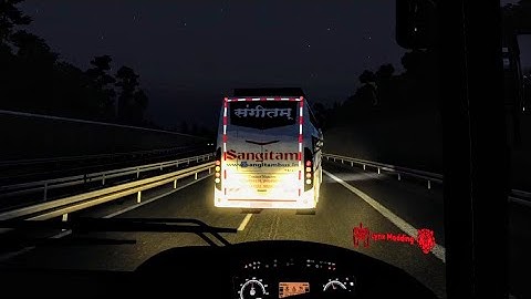 Sugama Tourist vs Sangitam Travels | Veera V7 AC Sleeper bus mod | Lynx modding ETS2