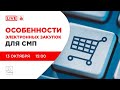 Особенности электронных закупок для СМП