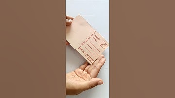 DIY Postcard ✉️ Easy postcard making #postcard #craft #diy #handmade #schoolcrafts #kidscrafts