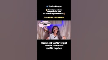 Check out the full video on how to get collaborations? #pr #collaboration #collab2025 #ugccreator